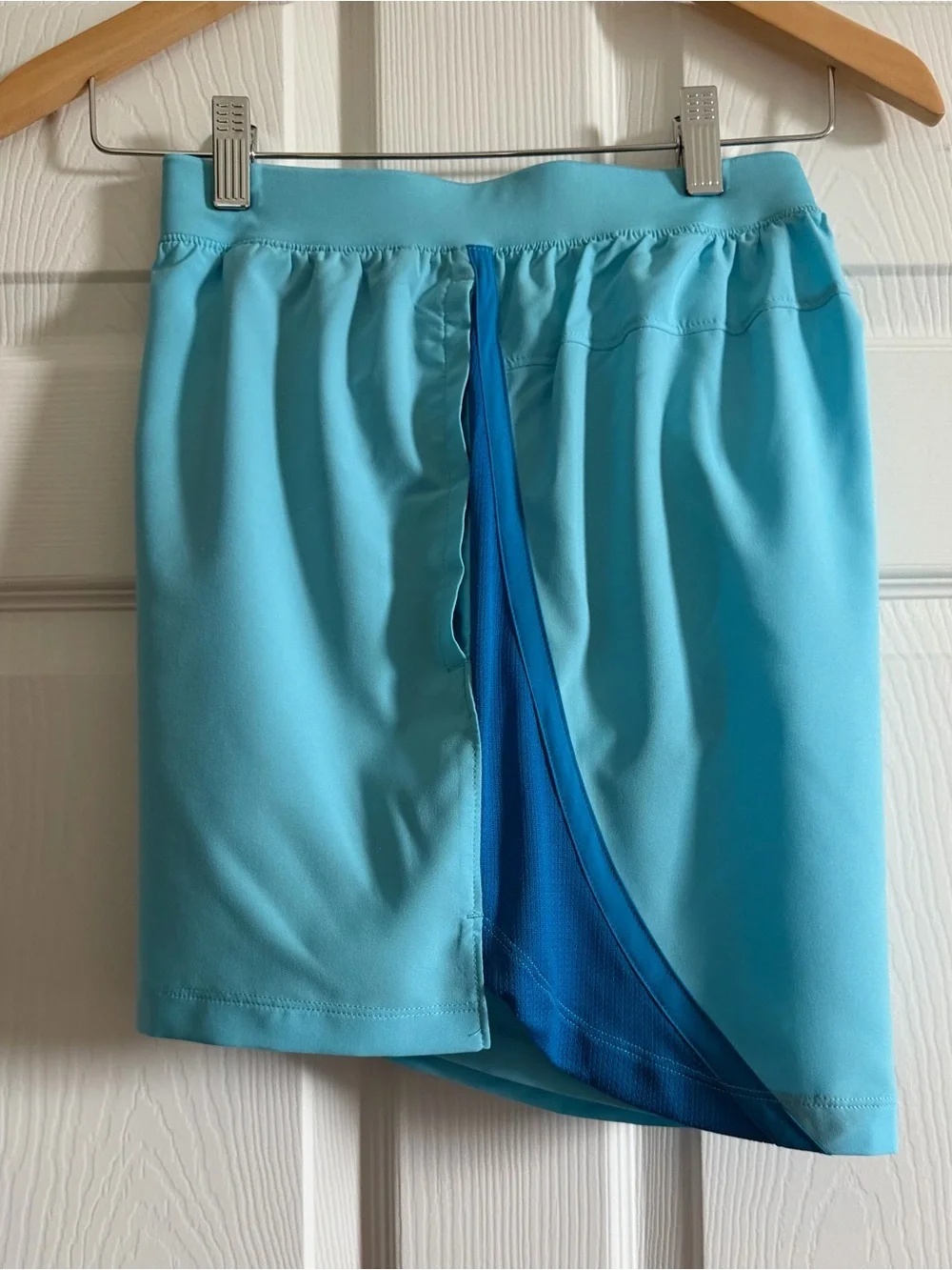 Under Armour Light Blue & Royal Blue Men's Swim Trunks